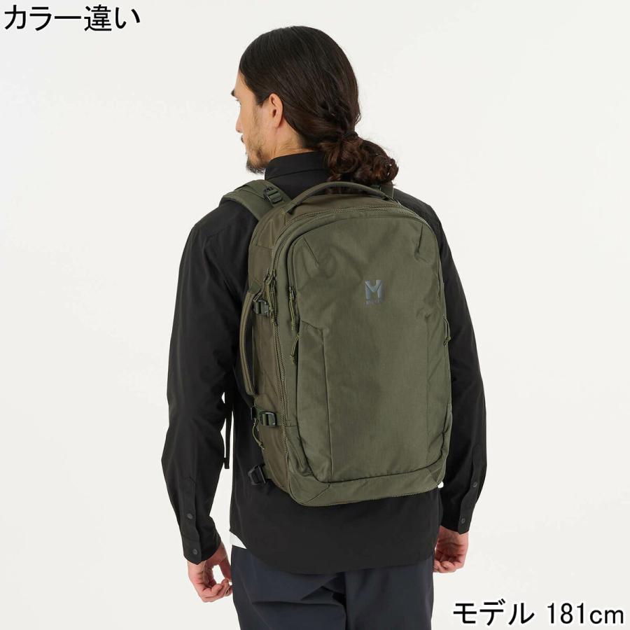 ミレー MILLET EXP NX 30 MIS01308 BLACK - NOIR ブラックノワール リュックサック バックパック ビジネスリュック ノートPC専用スリーブ 出張 通勤 耐久性
