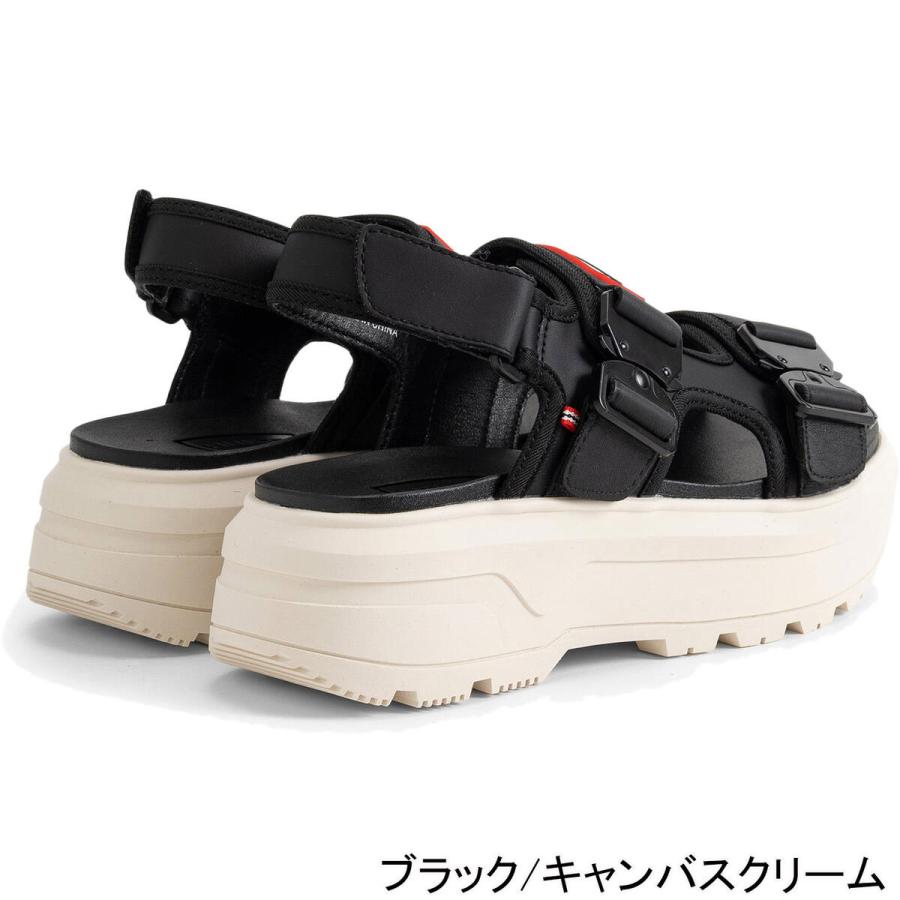 HUNTER（ハンター） シティ リベル ネオ レザー バックル サンダル