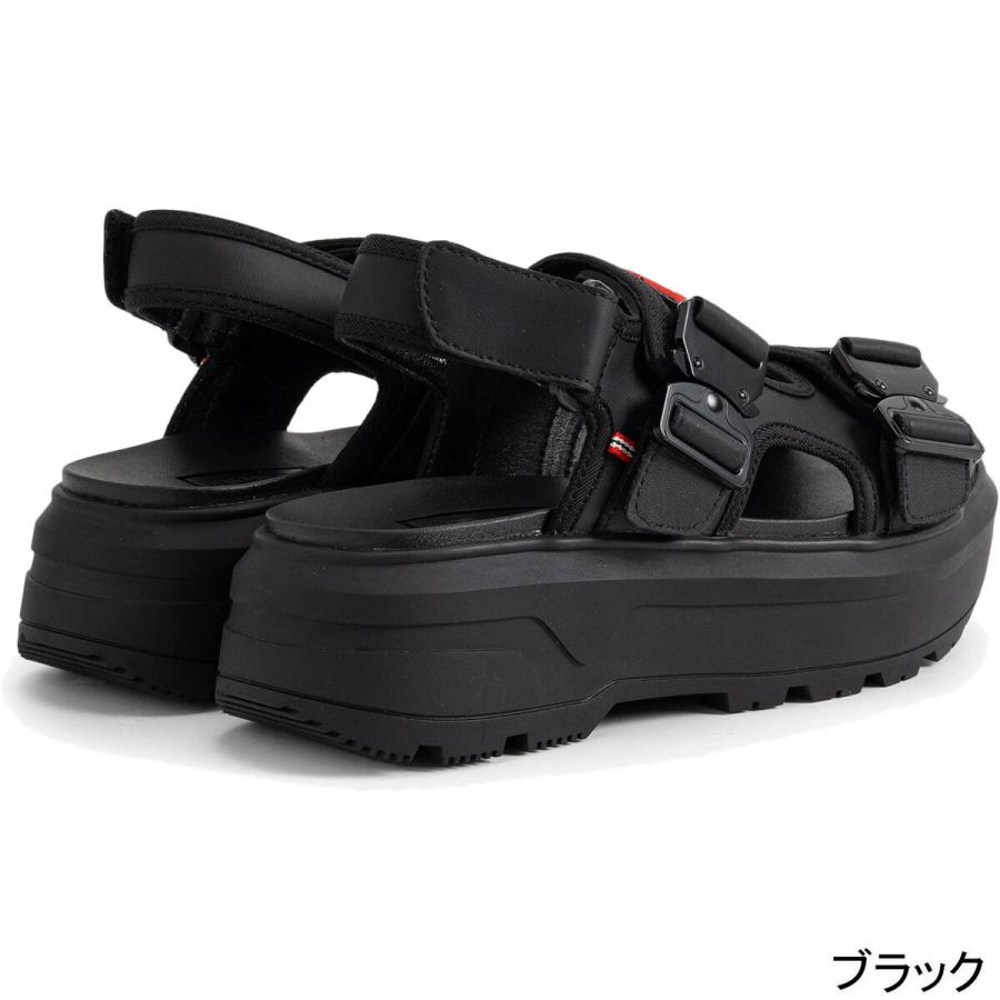 HUNTER（ハンター） シティ リベル ネオ レザー バックル サンダル