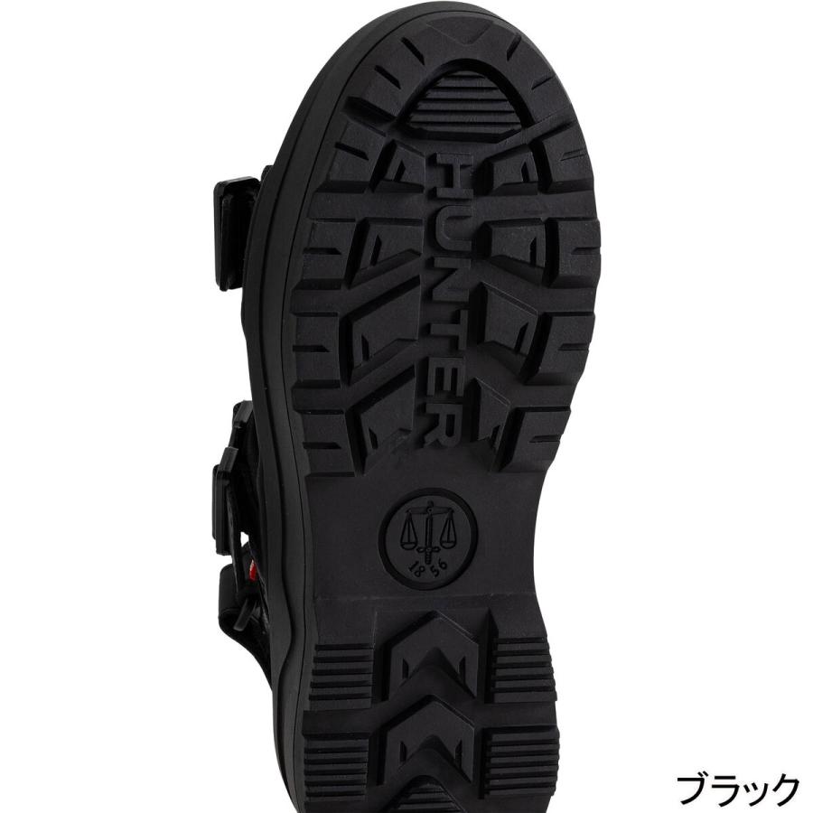 HUNTER（ハンター） シティ リベル ネオ レザー バックル サンダル