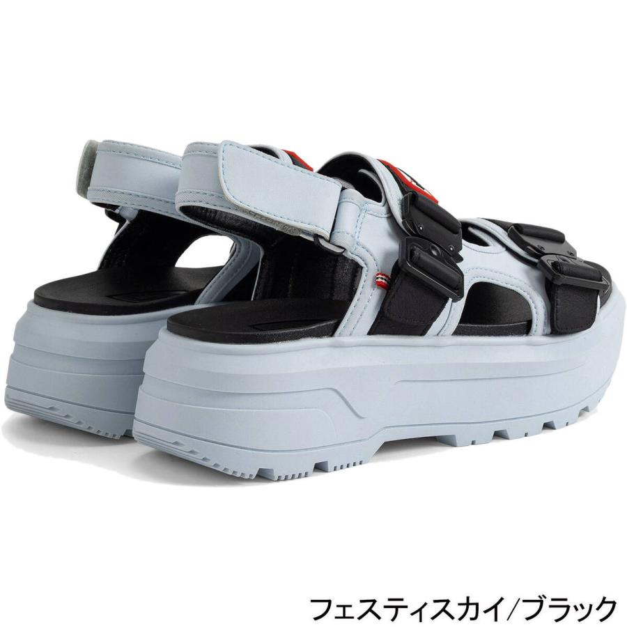 HUNTER（ハンター） シティ リベル ネオ レザー バックル サンダル
