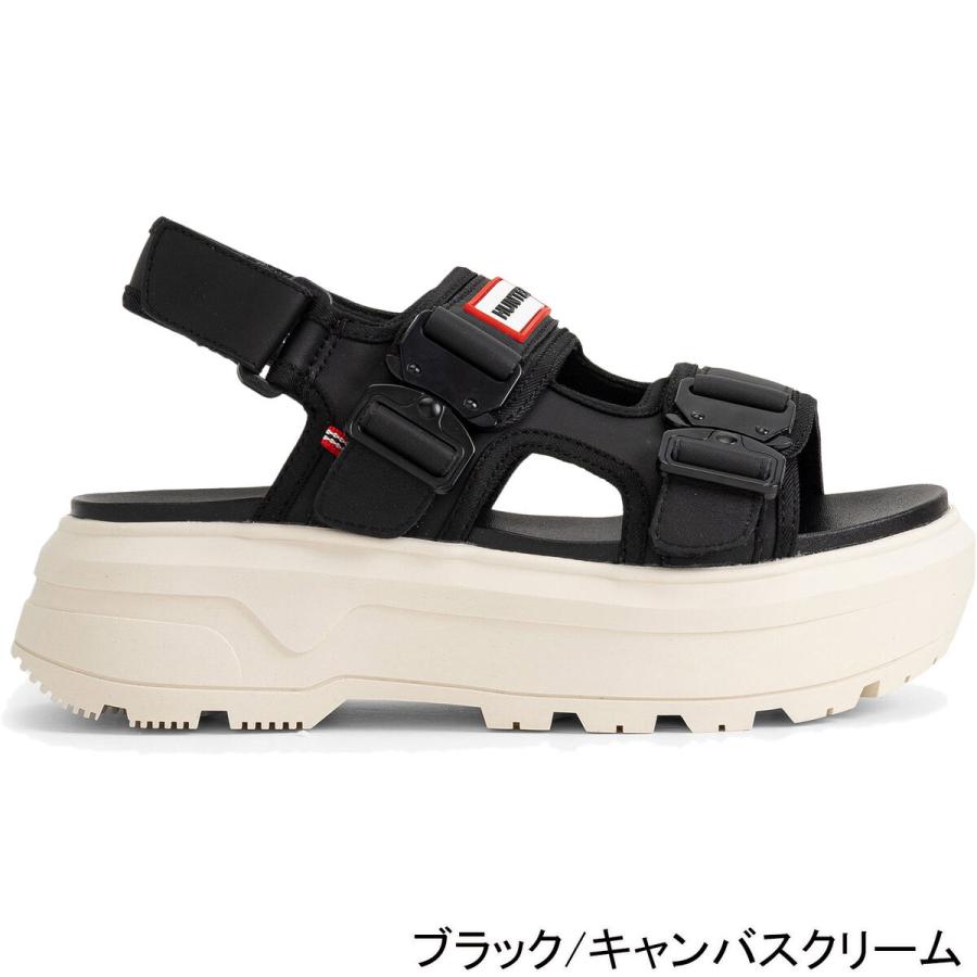 HUNTER（ハンター） シティ リベル ネオ レザー バックル サンダル