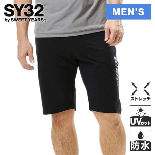 【SY32 SWEET YEARS】ショートパンツ L ブラック SY32 by SWEET YEARS（エスワイサーティトゥバイスィートイヤーズ