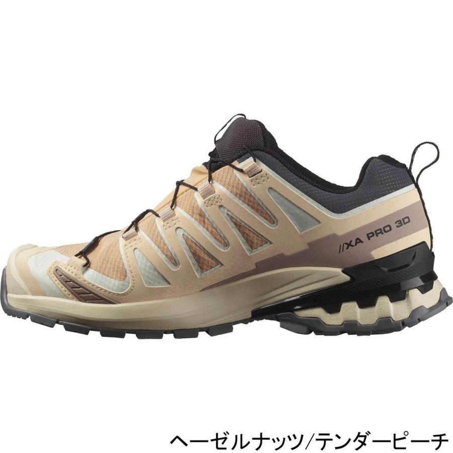 サロモン SALOMON エックスエー プロ 3D V9 ゴアテックス レディース トレイルランニングシューズ 防水トレイルシューズ 足裏保護 耐久性 安定性 岩場 泥道