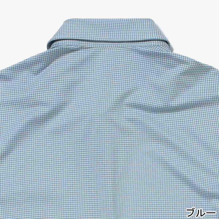 ラコステ LACOSTE マイクロチェックポロシャツ PH6364-99 メンズ 半袖 ポロシャツ トップス ボタンダウン 衿 襟 消臭 速乾 UVカット カジュアル ウェアの画像