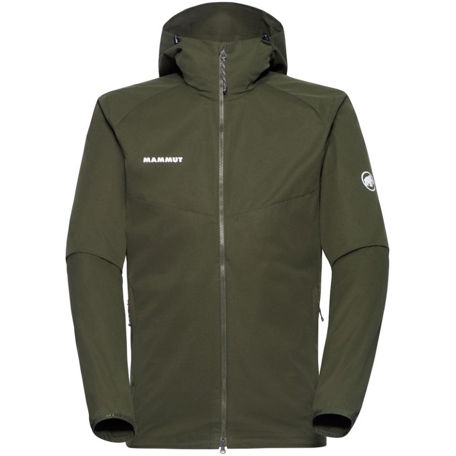 美品 MAMMUT ソフトシェル ジャケット M 未使用 MAMMUT（マムート） トレッカーズ ソフトシェル フーデッド ジャケット