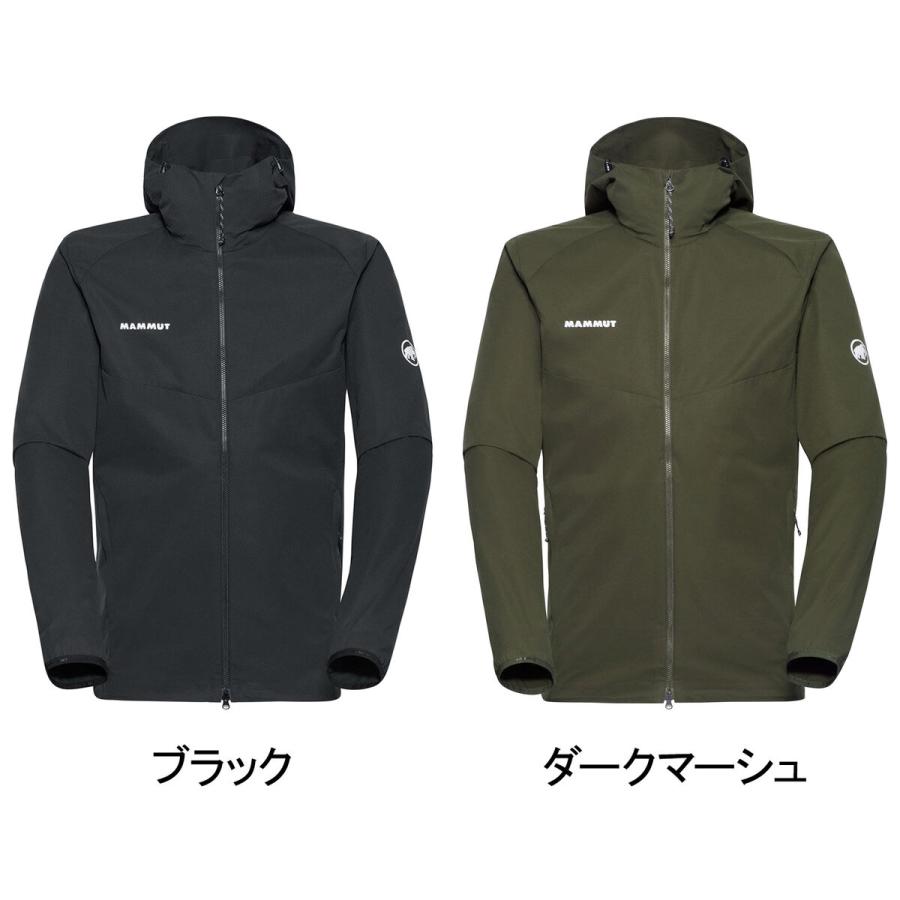 MAMMUT（マムート） グラナイト ソフトシェル フーデッド ジャケット