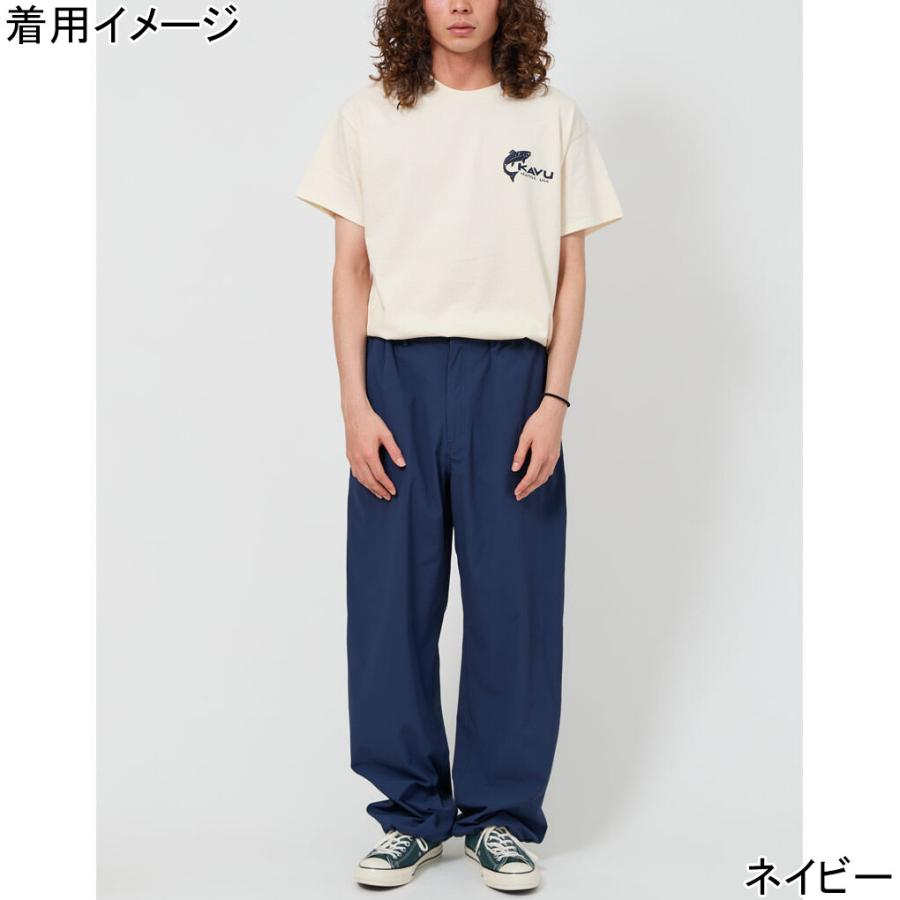 カブー KAVU ベルビューパンツ メンズ ボトムス 長ズボン リラックスパンツ ストレッチナイロン イージーパンツ ジャパンフィット キャンプ アウトドアの画像