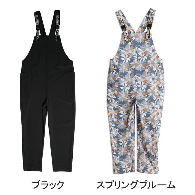 【美品】KAVU カブー オールインワン サロペット レディース フラワー 花柄 KAVU（カブー） サンブラス レディース オーバーオール サロペット