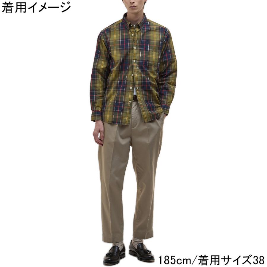 Barbour（バブアー） スモール タータン チェック レギュラーカラー