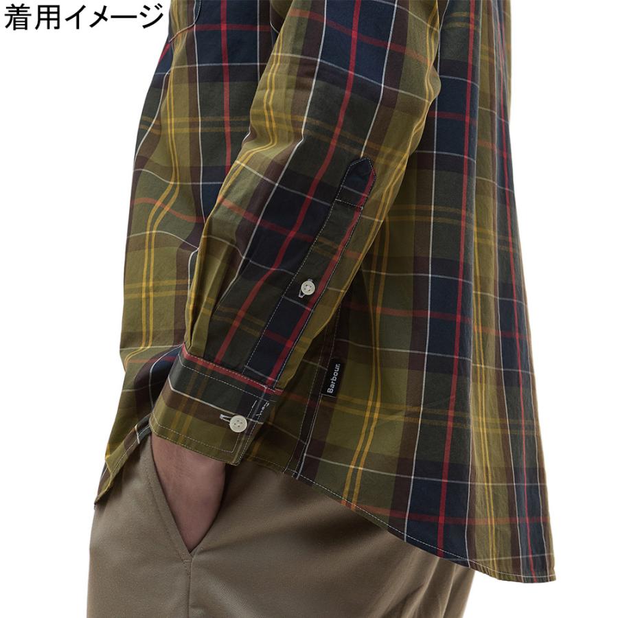 Barbour（バブアー） スモール タータン チェック レギュラーカラー