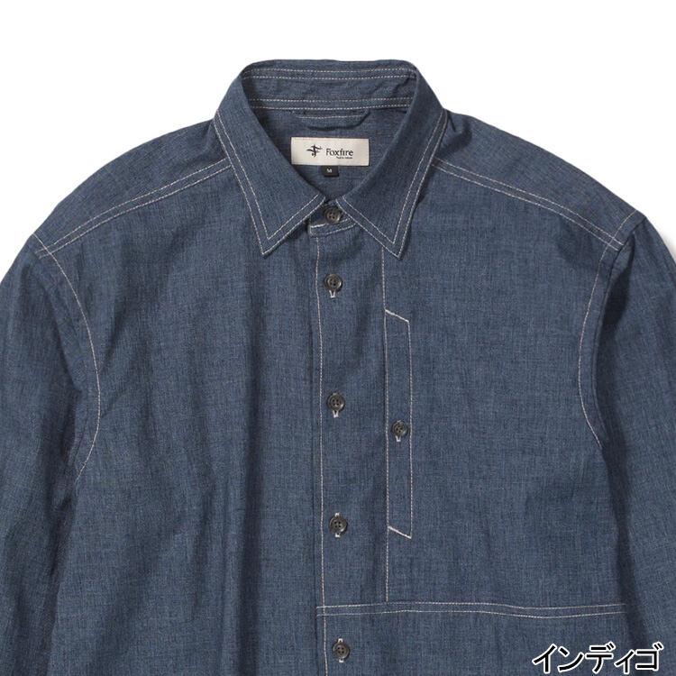 Foxfire（フォックスファイヤー） クールマックスシャンブレーシャツ