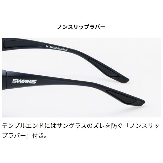 SWANS（スワンズ） SWANS WARRIOR-8 偏光レンズモデル WA8-0151 MBK
