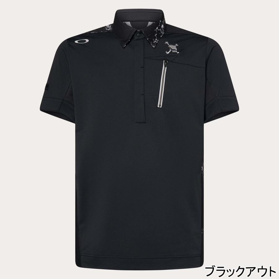 OBSIDIAN ブラック ポロシャツ 半袖 ゴルフ 半袖 ポロシャツ シアサッカー ブラック | ゴルフ | ニューエラ
