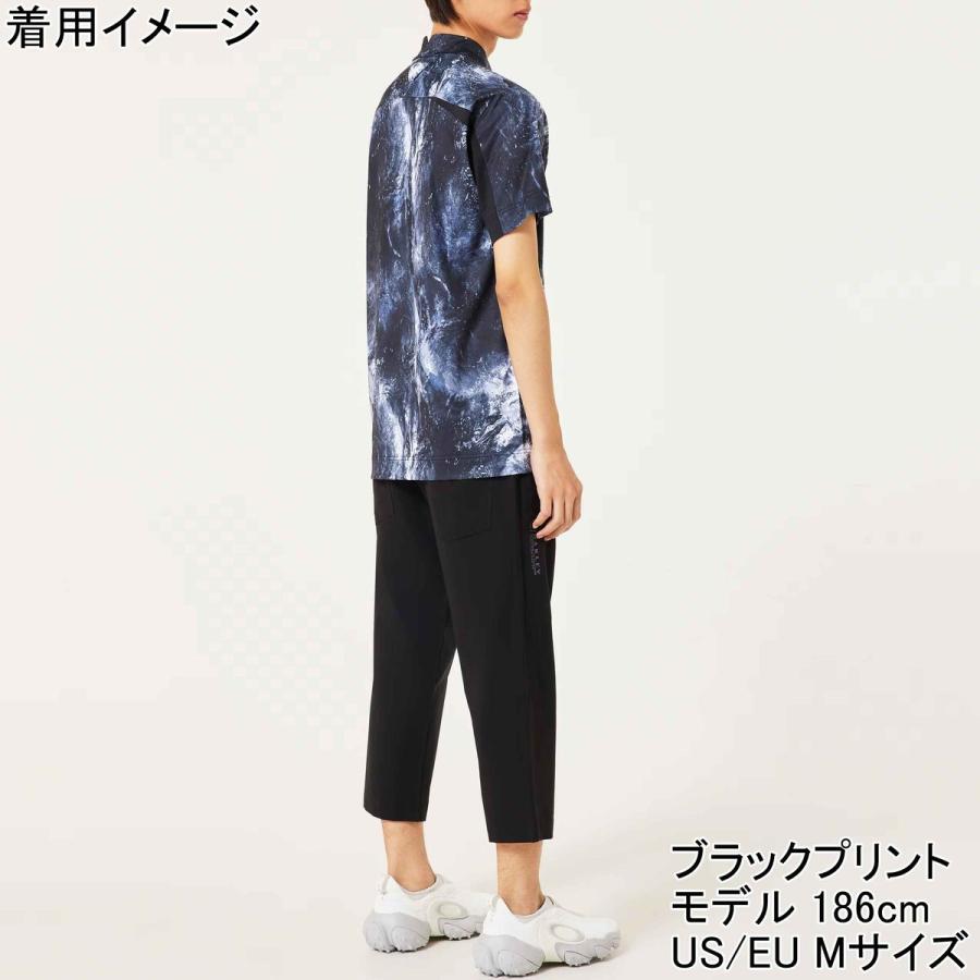 オークリー OAKLEY スカルボールドオンブルモック FOA407600 メンズ ゴルフウエア 半袖シャツ モックシャツ トップス 吸汗速乾 ゴルフ ゴルフウェアの画像