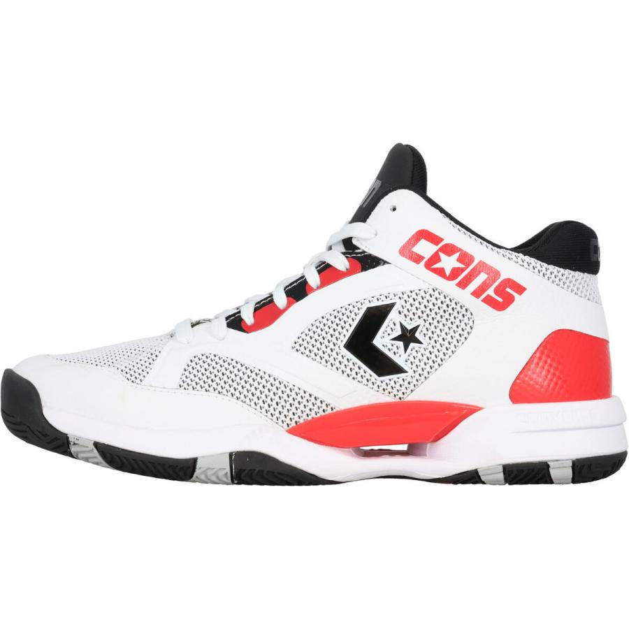 Converse バスケットボールシューズ ホワイト コンバース（CONVERSE）（メンズ）バスケットシューズ バッシュ CONS