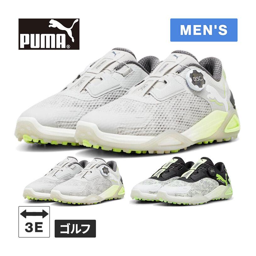 【新品】PUMAシャドウキャットニトロディスク　グレー25cm PUMA公式】メンズ ゴルフ シャドウキャット ニトロ ディスク スパイク