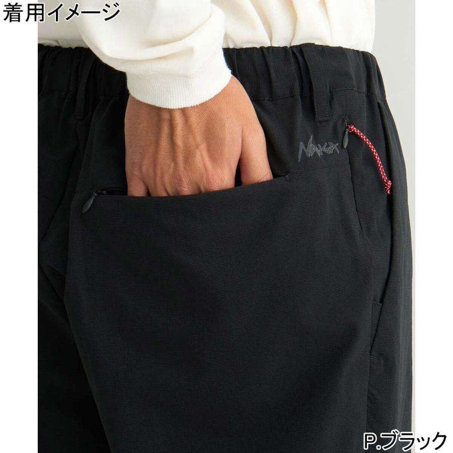 ナンガ NANGA ドットエアコンフィー タック テーパードパンツ N25001D333A メンズ ボトムス 長ズボン 通気性 軽量 リラックスシルエット 旅行 カジュアルウェアの画像