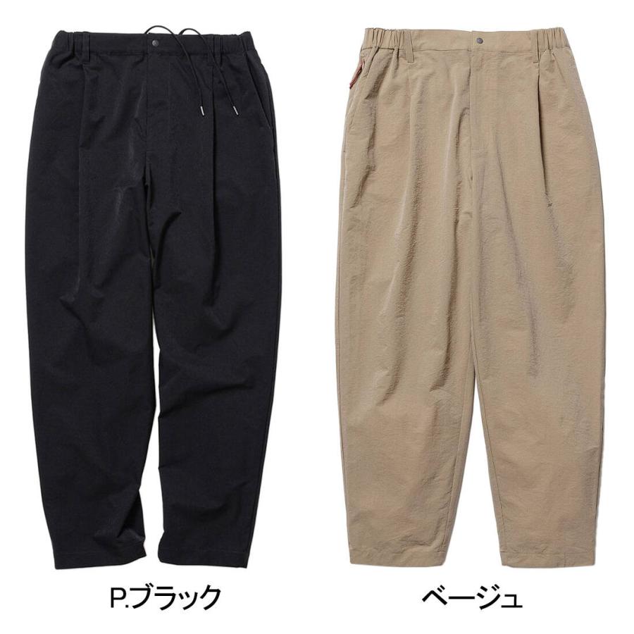 ナンガ NANGA ドットエアコンフィー タック テーパードパンツ N25001D333A メンズ ボトムス 長ズボン 通気性 軽量 リラックスシルエット 旅行 カジュアルウェアの画像