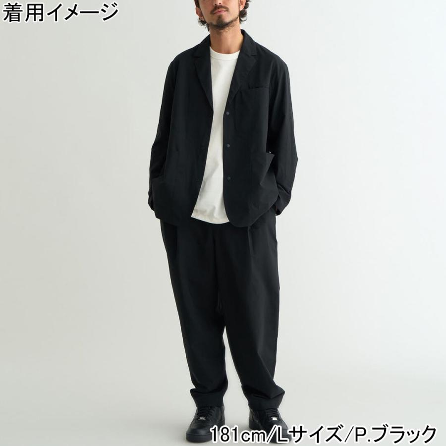 ナンガ NANGA ドットエアコンフィー タック テーパードパンツ N25001D333A メンズ ボトムス 長ズボン 通気性 軽量 リラックスシルエット 旅行 カジュアルウェアの画像