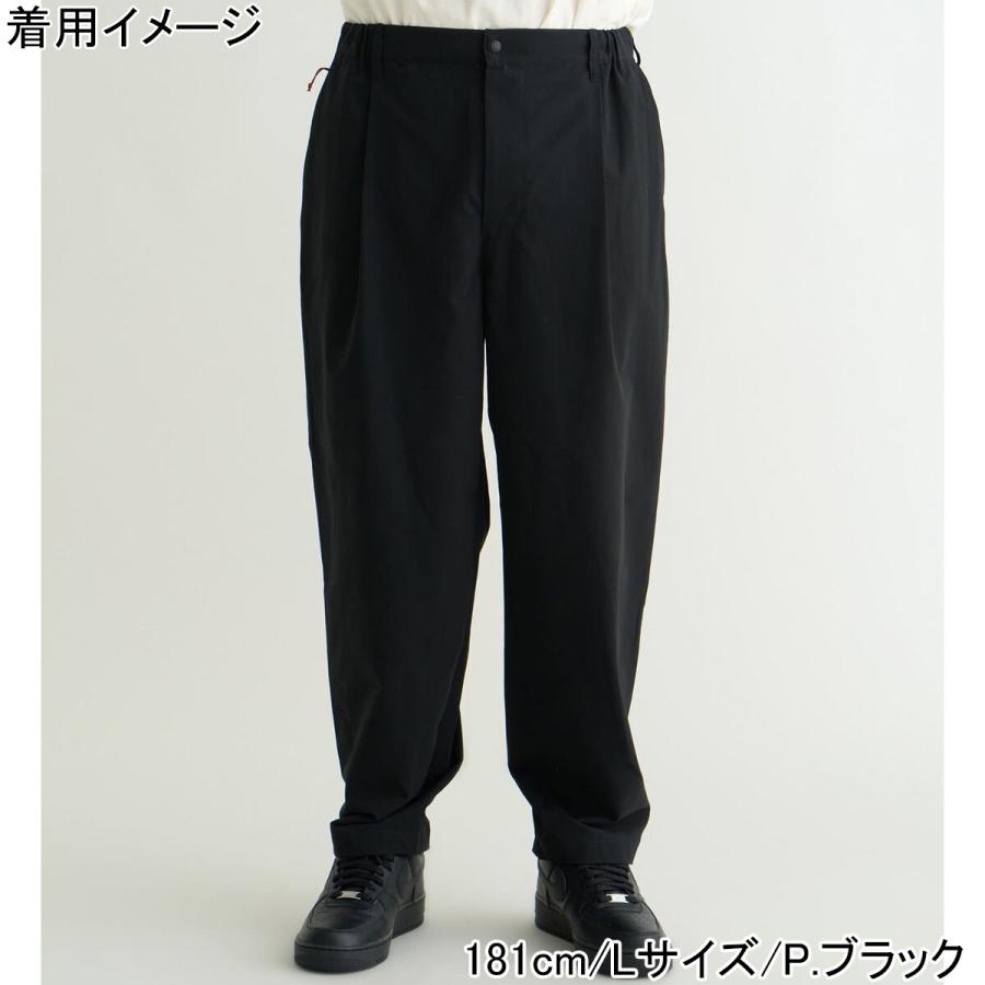 ナンガ NANGA ドットエアコンフィー タック テーパードパンツ N25001D333A メンズ ボトムス 長ズボン 通気性 軽量 リラックスシルエット 旅行 カジュアルウェアの画像