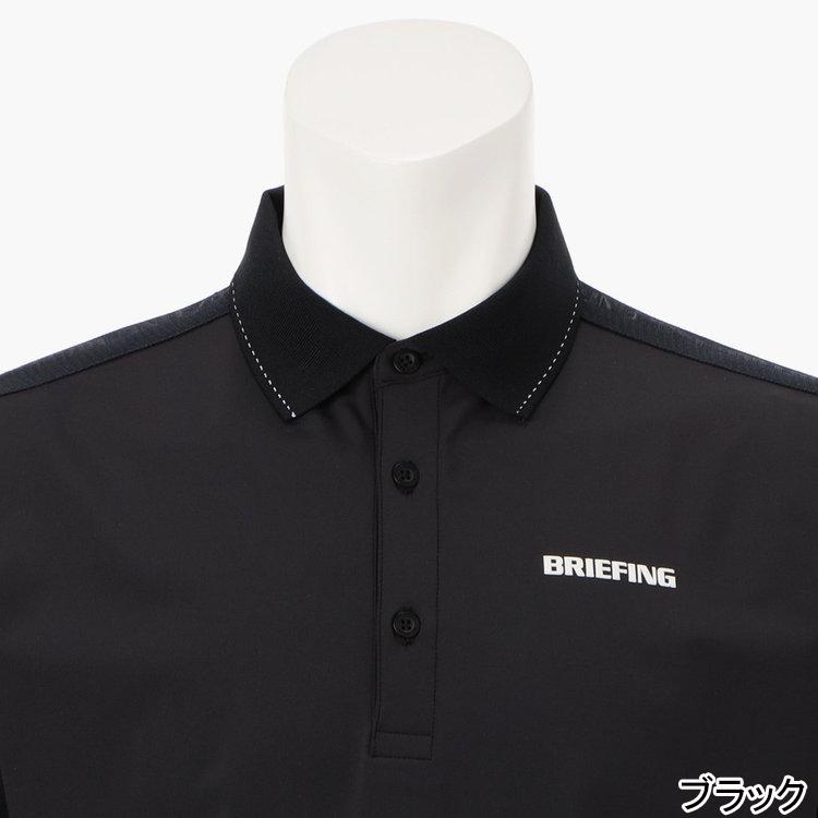 BRIEFING（ブリーフィング） ロゴラインポロ リラックスフィット