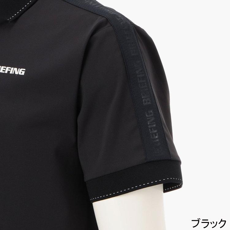 BRIEFING（ブリーフィング） ロゴラインポロ リラックスフィット