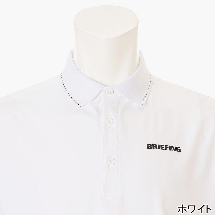 BRIEFING（ブリーフィング） ロゴラインポロ リラックスフィット
