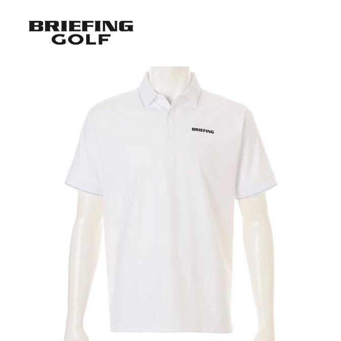 BRIEFING（ブリーフィング） ロゴラインポロ リラックスフィット
