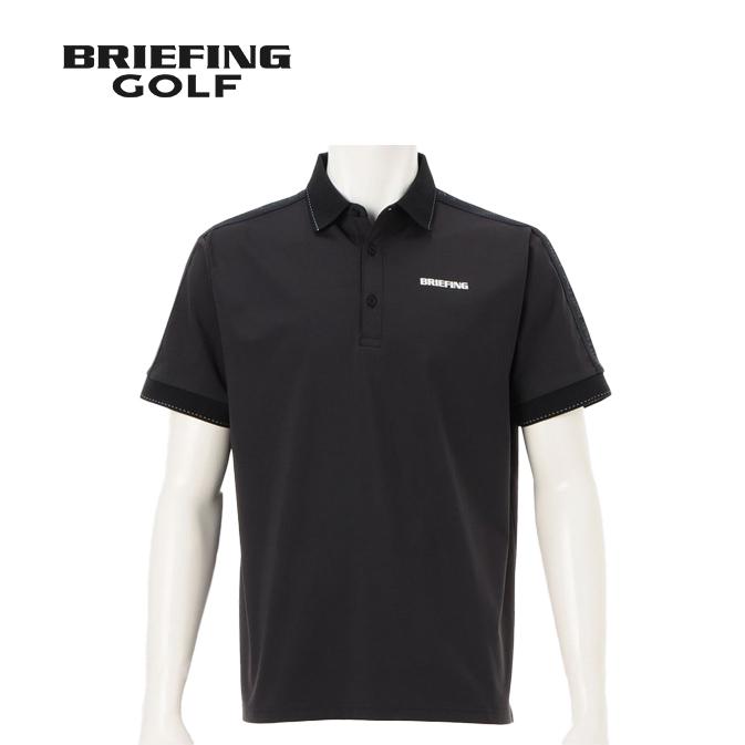 BRIEFING（ブリーフィング） ロゴラインポロ リラックスフィット