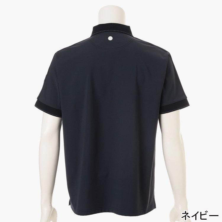 BRIEFING（ブリーフィング） ロゴラインポロ リラックスフィット