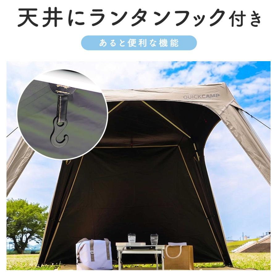 クイックキャンプ　ワンタッチタープ　新品未使用品 QUICKCAMP（クイックキャンプ） ☆10%OFFクーポン 6/19-22
