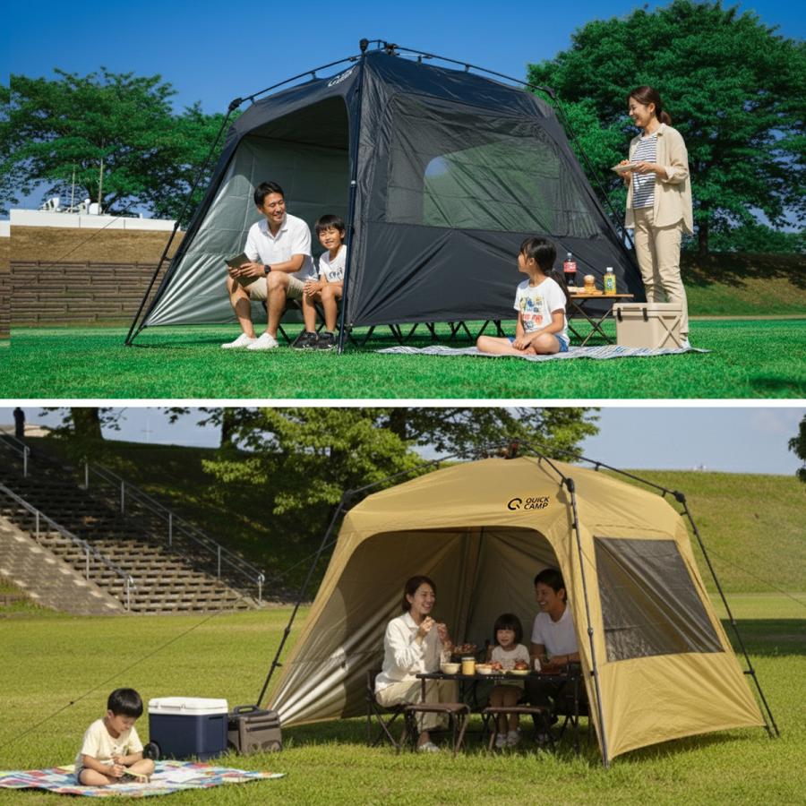 QUICKCAMP（クイックキャンプ） ワンタッチタープ 2.5m タープテント