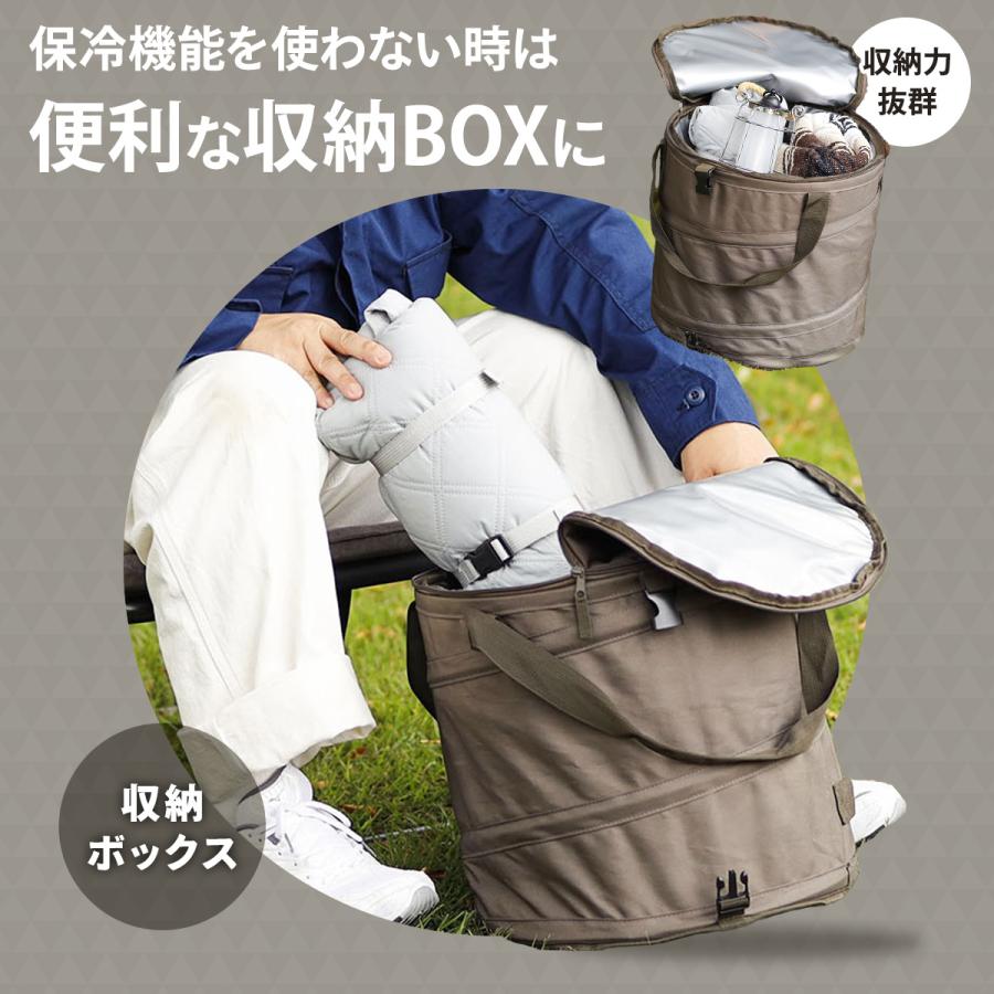 QUICKCAMP（クイックキャンプ） ポップアップ ソフトクーラー 保冷