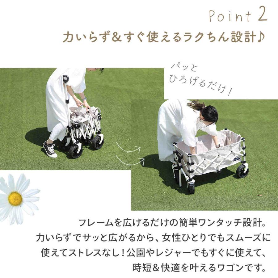 QUICKCAMP（クイックキャンプ） アウトドアワゴン 収納バッグ付き QC