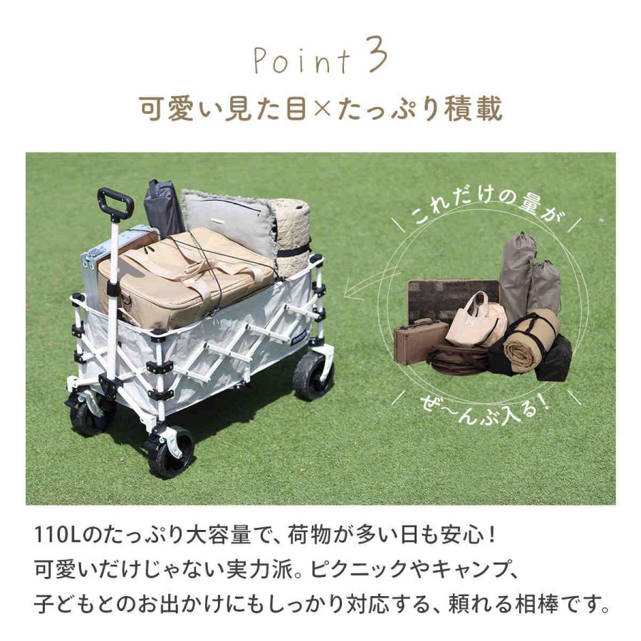 QUICKCAMP（クイックキャンプ） アウトドアワゴン 収納バッグ付き QC