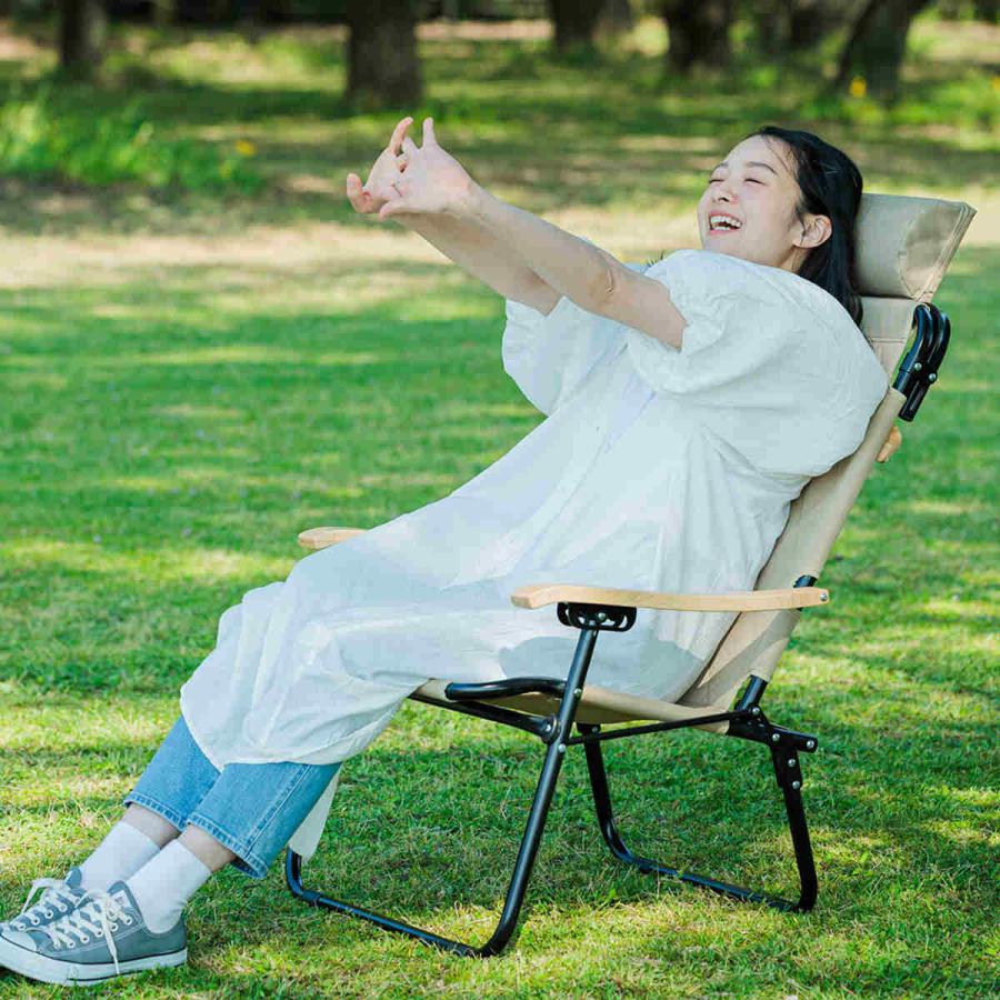QUICKCAMP（クイックキャンプ） 折りたたみリクライニングチェア