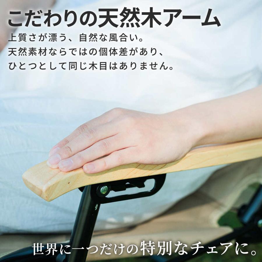 折りたたみリクライニングチェア ローチェア 一人掛け 1人用 3段階 ヘッドレスト付き キャンプチェア 軽量 一人用 いす スリム収納 背もたれ 耐荷重100kg 運動会_4