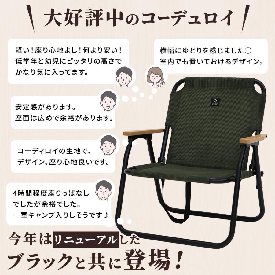 QUICKCAMP（クイックキャンプ） 折りたたみ 一人掛け ローチェア