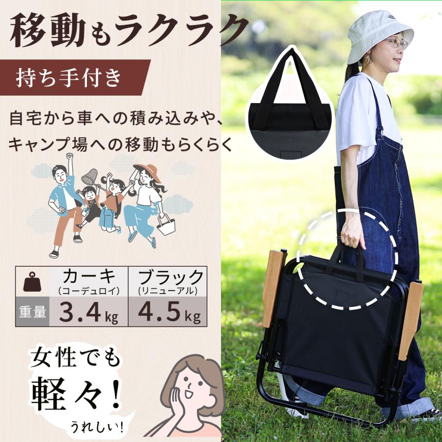 QUICKCAMP（クイックキャンプ） 折りたたみ 一人掛け ローチェア