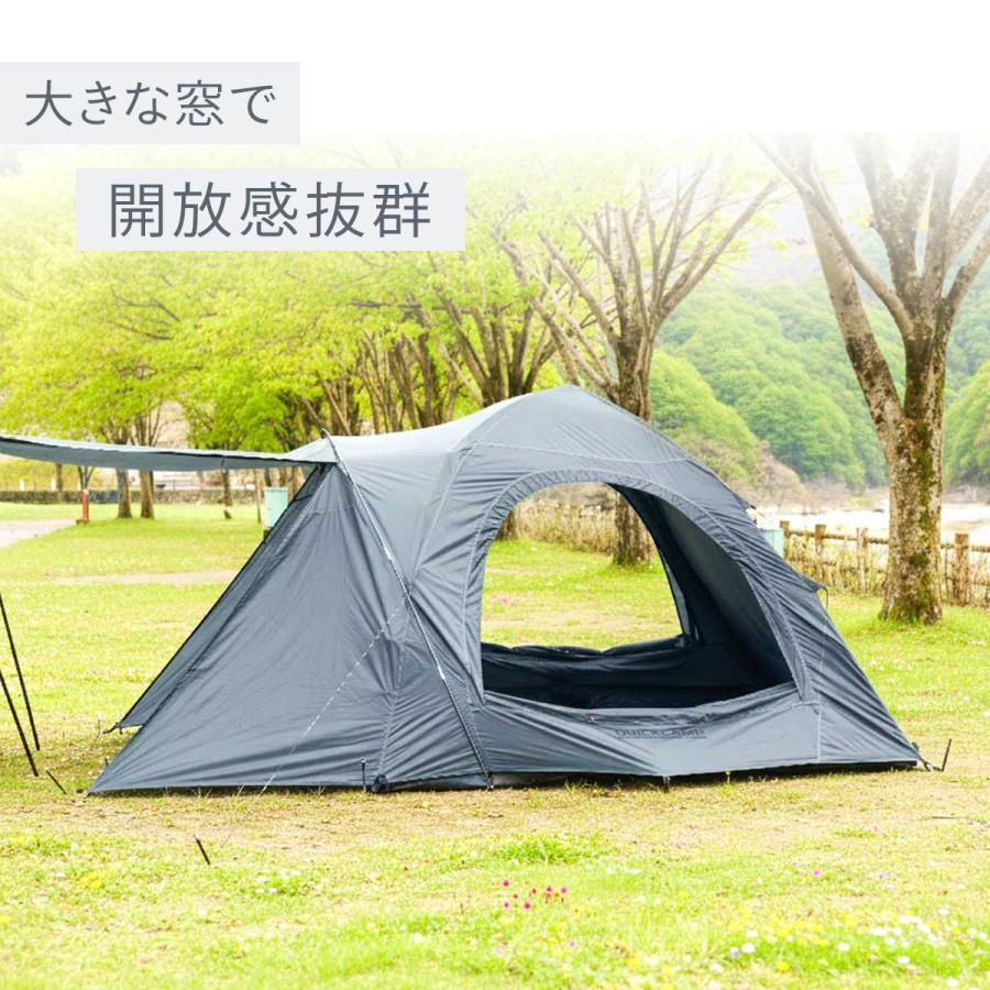 QUICKCAMP（クイックキャンプ） キャビンテント テント ワンタッチ 4人
