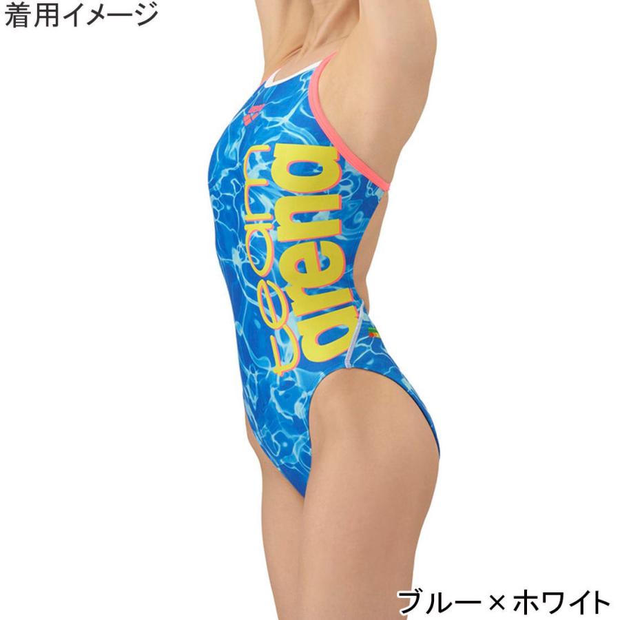 arena 水着 Lサイズ ホワイト/ブルー 競泳水着5着セット アリーナ（arena） ☆クリアランス商品☆ トレーニングワンピース