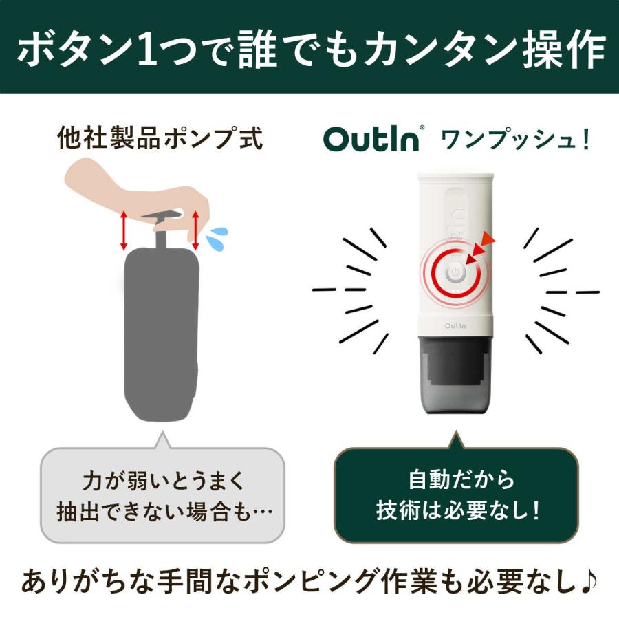 アウティン ナノ OutIn nano エスプレッソマシン コーヒーメーカー