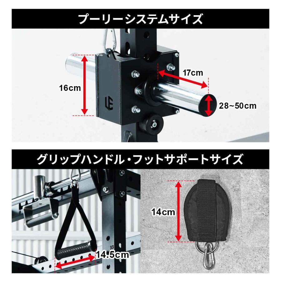 LEADING EDGE（リーディングエッジ） プーリーケーブルマシン 2個