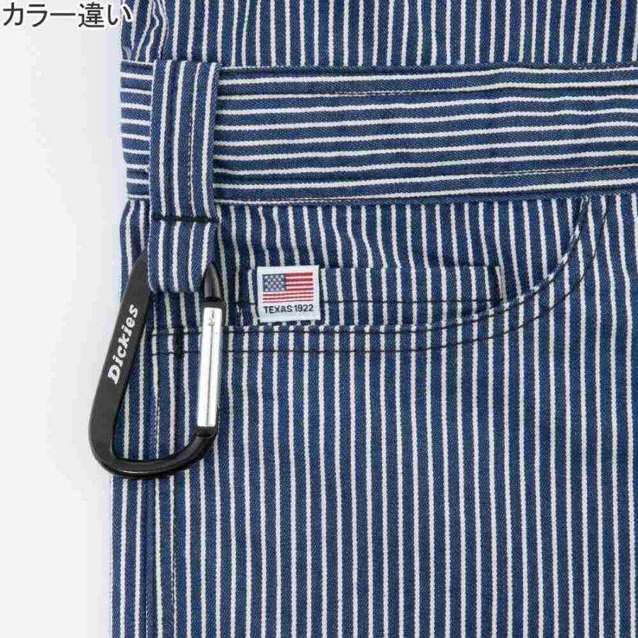 Dickies（ディッキーズ） ライト ストレッチヒッコリー 半袖ツナギ D