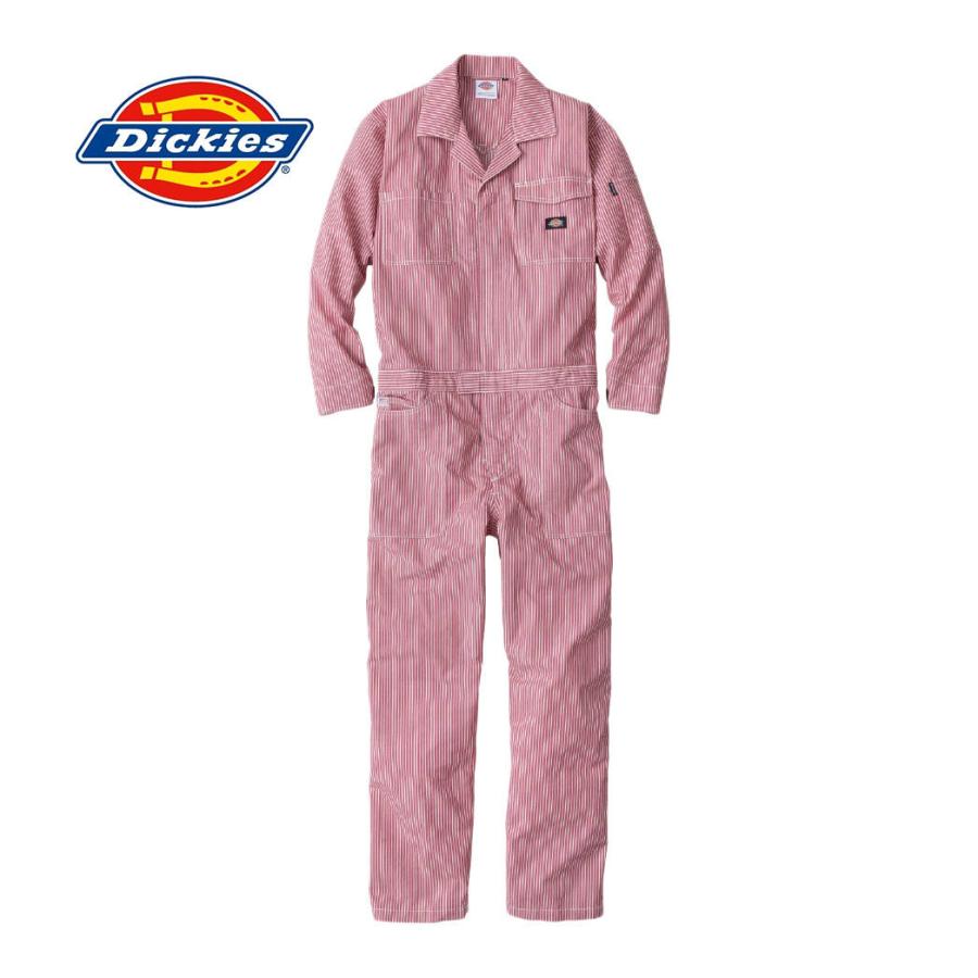Dickies（ディッキーズ） ライト ストレッチヒッコリー ツナギ D-7106