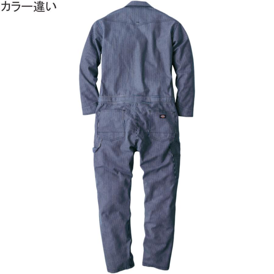 Dickies（ディッキーズ） ライト ストレッチヒッコリー ツナギ D-7106