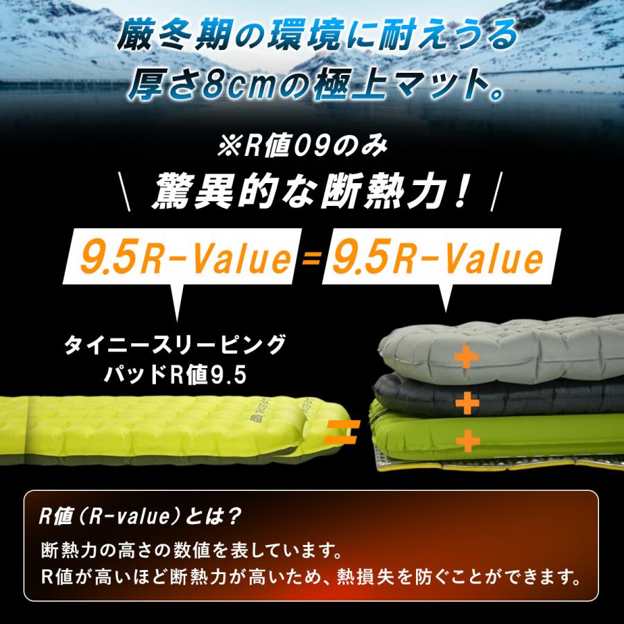 FLEXTAILGEAR フレックステイル FLEXTAIL タイニースリーピングパッド