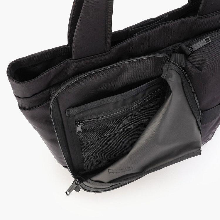 ブリーフィング BRIEFING ソリッドウェーブ トールトート BRA253T02 BLACK ブラック メンズ レディース 2025秋冬モデル トートバッグ ビジネス カジュアル 通勤の画像