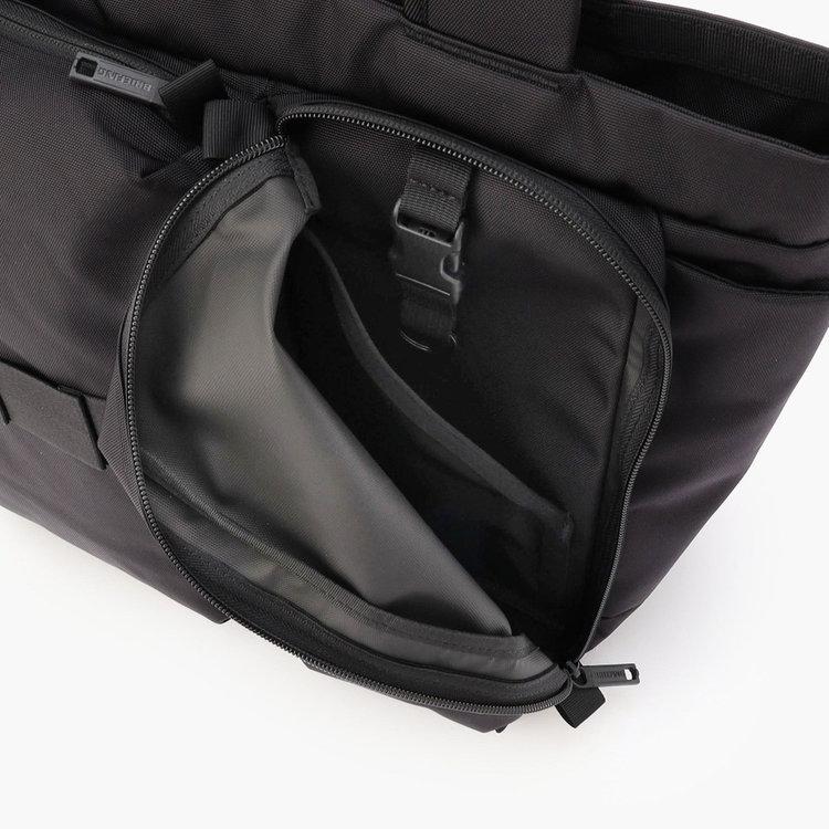 ブリーフィング BRIEFING ソリッドウェーブ トールトート BRA253T02 BLACK ブラック メンズ レディース 2025秋冬モデル トートバッグ ビジネス カジュアル 通勤の画像